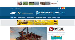 Desktop Screenshot of portoravennanews.com